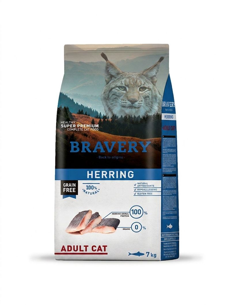Bravery Herring Adult Cat 7kg