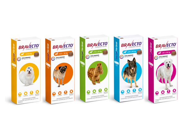 Bravecto Antiparasitario Perro 20 a 40 Kg-1