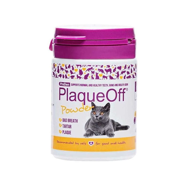 PlaqueOFF POLVO CUIDADO DENTAL GATO 40g-0