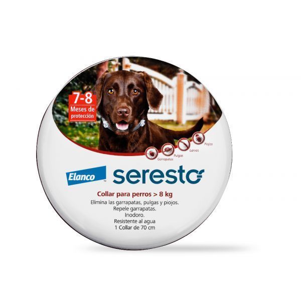 SERESTO COLLAR PERRO ANTIPULGAS Y GARRAPATAS DESDE 8 KG-0