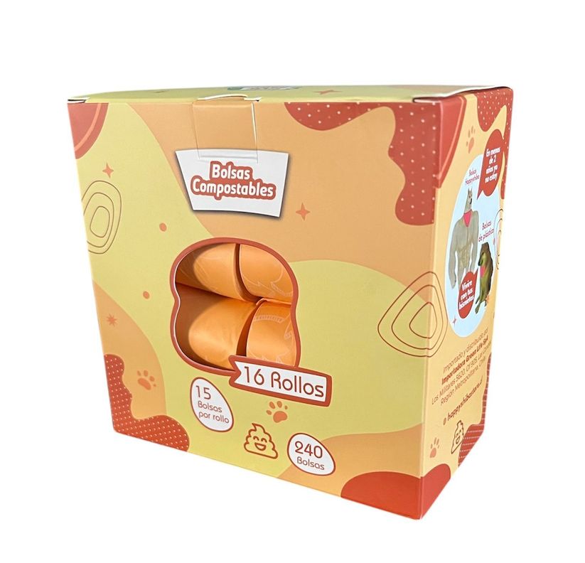 Bolsas Compostables a base de Maiz para Perro Eco-Friendly-0