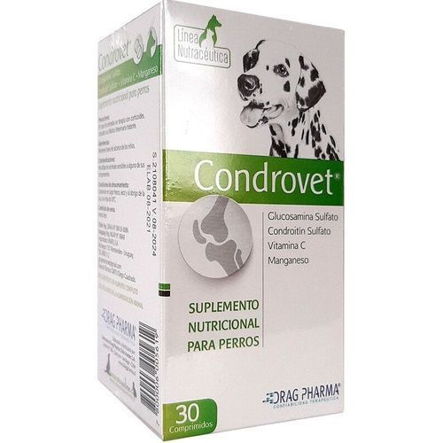 CONDROVET SUPLEMENTO NUTRICIONAL PARA PERROS 30 COMPRIMIDOS-1