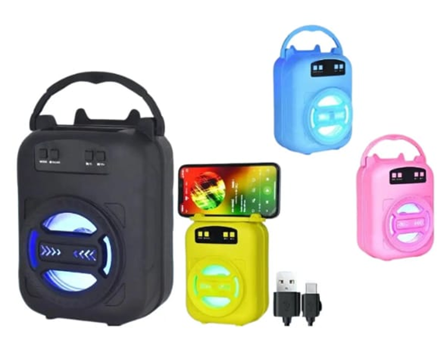Mini Parlante Portátil Porta Celular Bluetooth usb -1