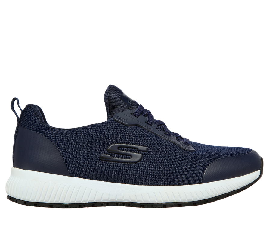 Skechers Zapatilla Mujer Ocupacional Squad Sr Navy