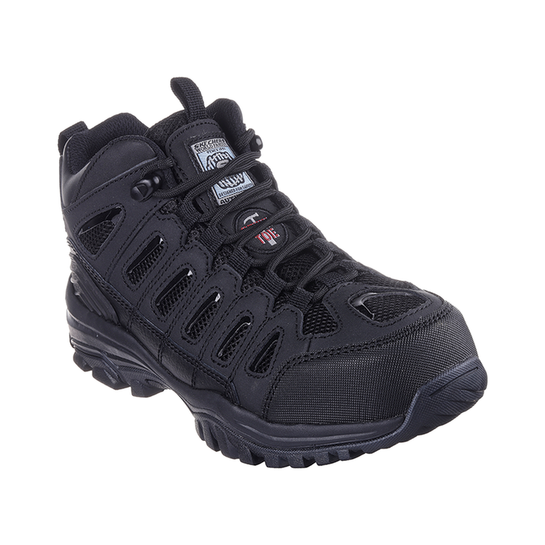 Botín de Seguridad Skechers Bellshill Negro-1