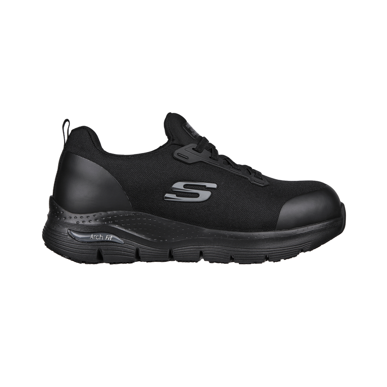 Skechers Zapatilla Mujer Seguridad Evzan Black