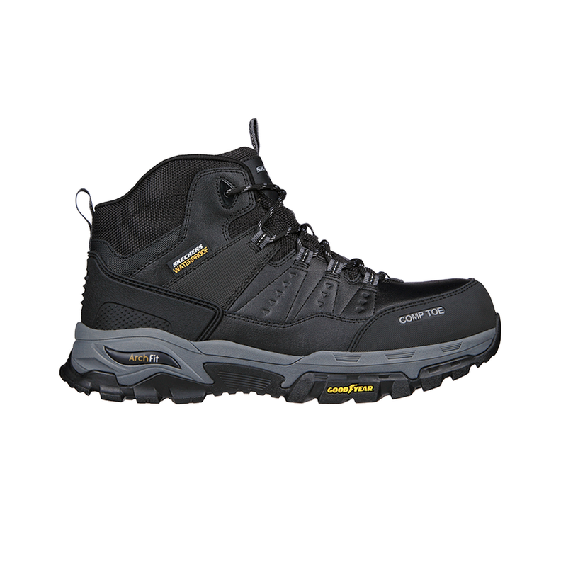 Botin de Seguridad Skechers Tarver Negro