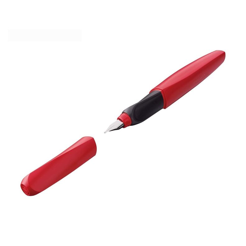 Lapicera Pluma Estilográfica Pelikan Twist Rojo-1