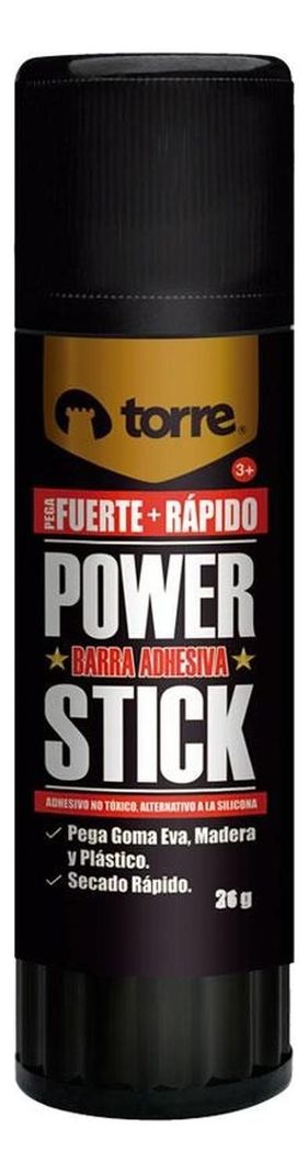 Pegamento, Adhesivo En Barra Power Stick 36grs 3 Unid. Torre-1