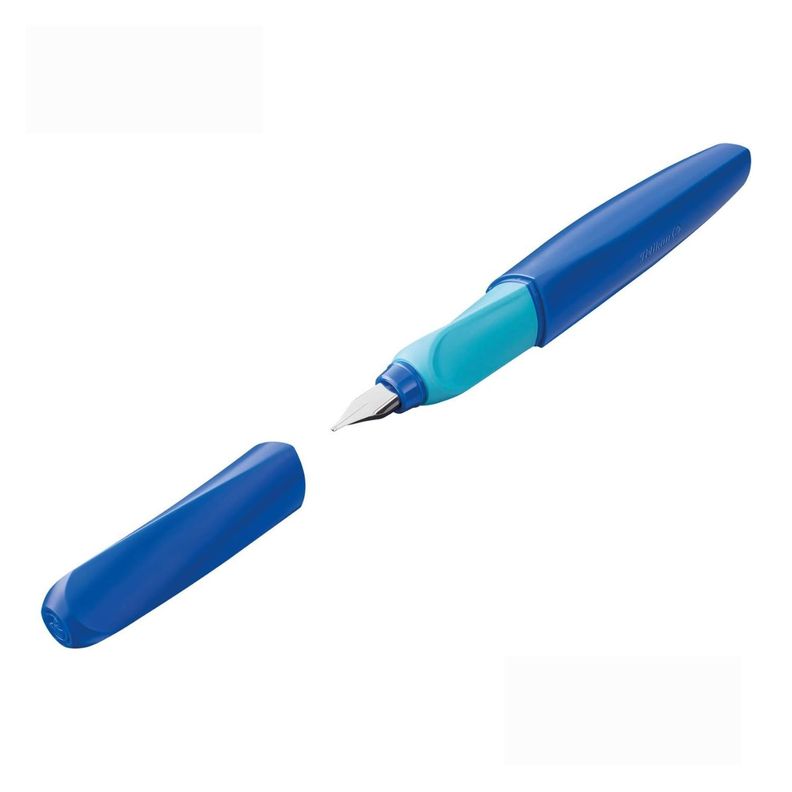 Lapicera Pluma Estilográfica Pelikan Twist Azul-1
