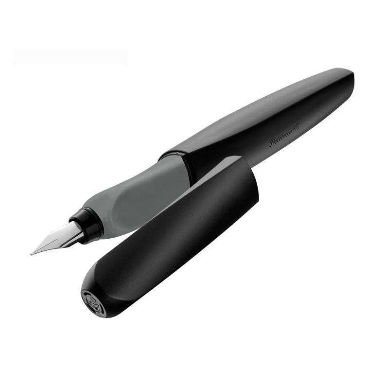 Lapicera Pluma Estilográfica Pelikan Twist Negro-1