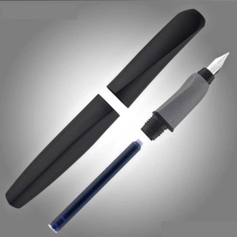 Lapicera Pluma Estilográfica Pelikan Twist Negro-3
