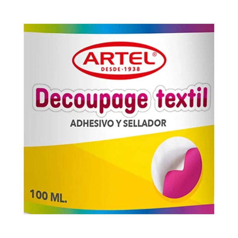 Adhesivo y Sellador Textil 100ml. Artel-2