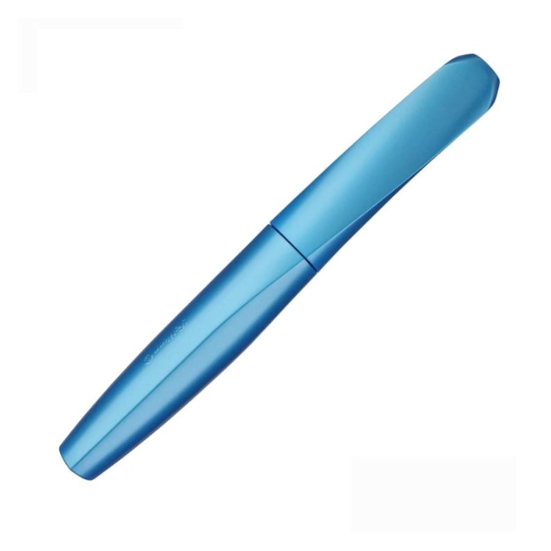 Lapicera Pluma Estilográfica Pelikan Twist Azul Metalizado-0