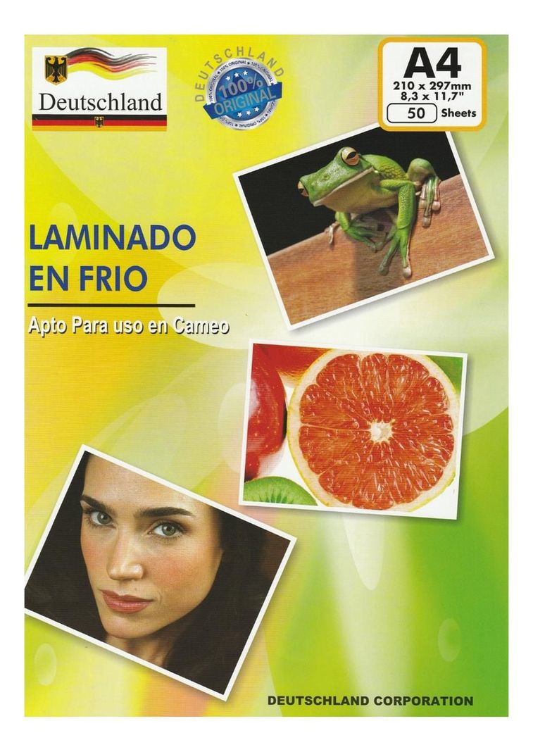 Laminado En Frio Deutschland 50 Hojas A4-1