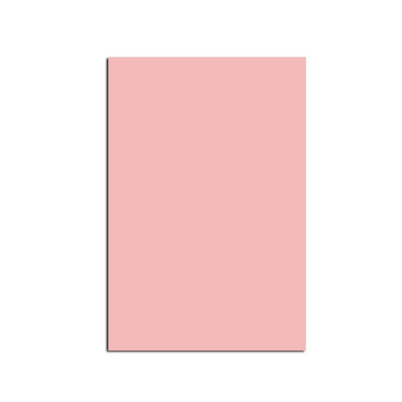 Cartulina Opalina Lisa Rosado Pastel 50 Hojas 220grs A4-0