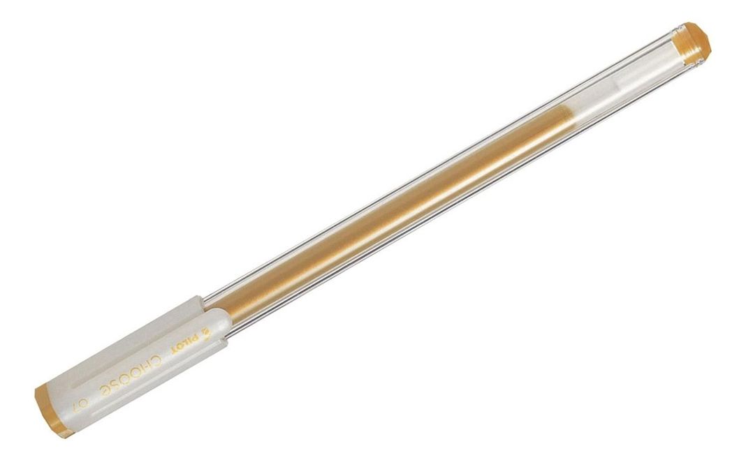 Lapiz Gel Choose 0.7 Dorado Pilot-0