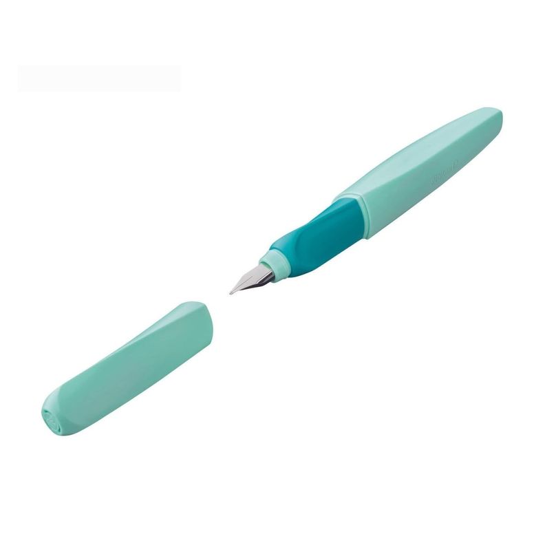 Lapicera Pluma Estilográfica Pelikan Twist Menta-1