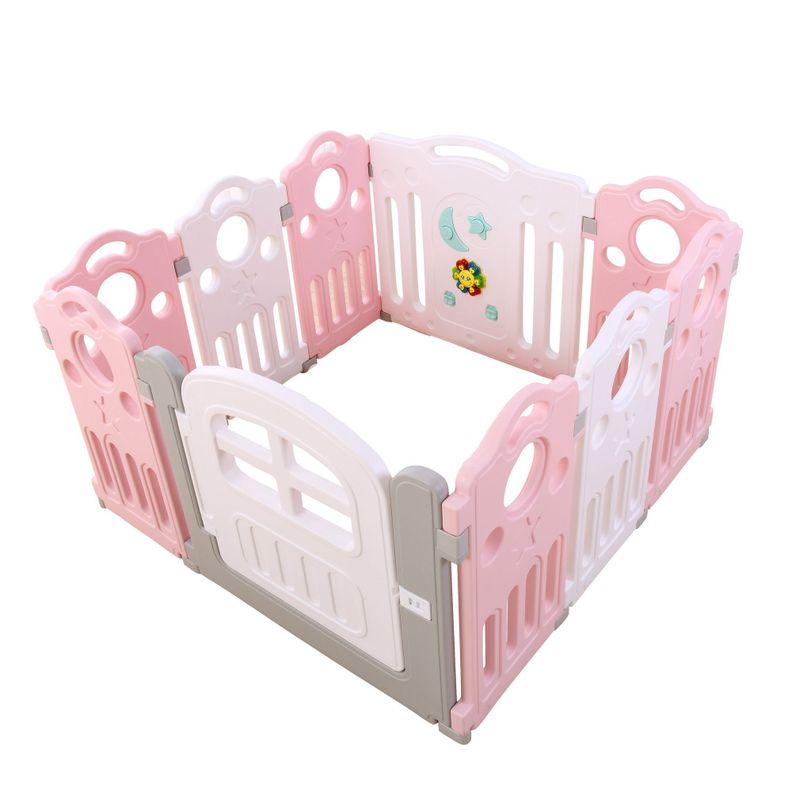 Corral bebe 8+2 musical 116x116 cms. Altura 70 cms.