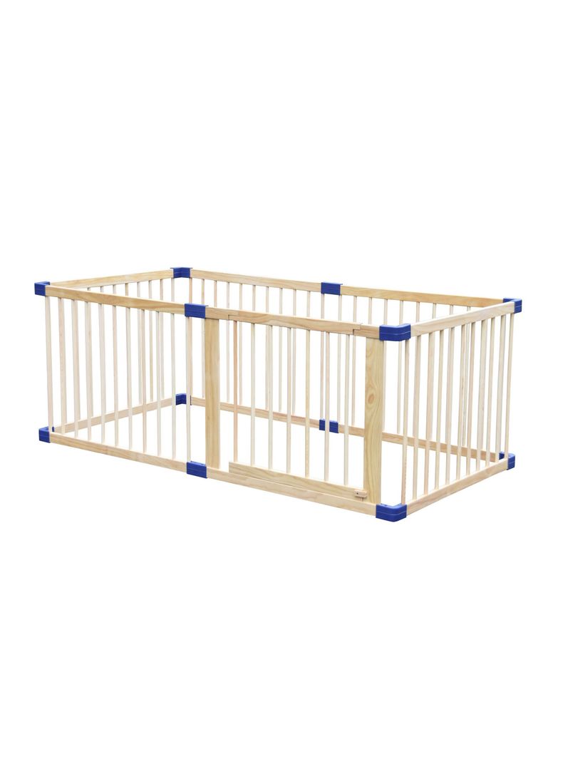 Corral bebe Madera 6 lados 185x95 cms. Altura 70 cms.-1