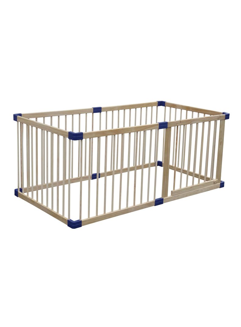Corral bebe Madera 6 lados 185x95 cms. Altura 70 cms.-2