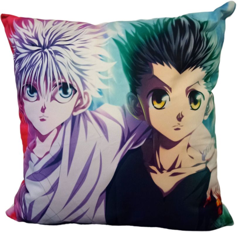 Cojín Felpa 45x45 cm De Hunter x Gon y Killua Extra Suave-0