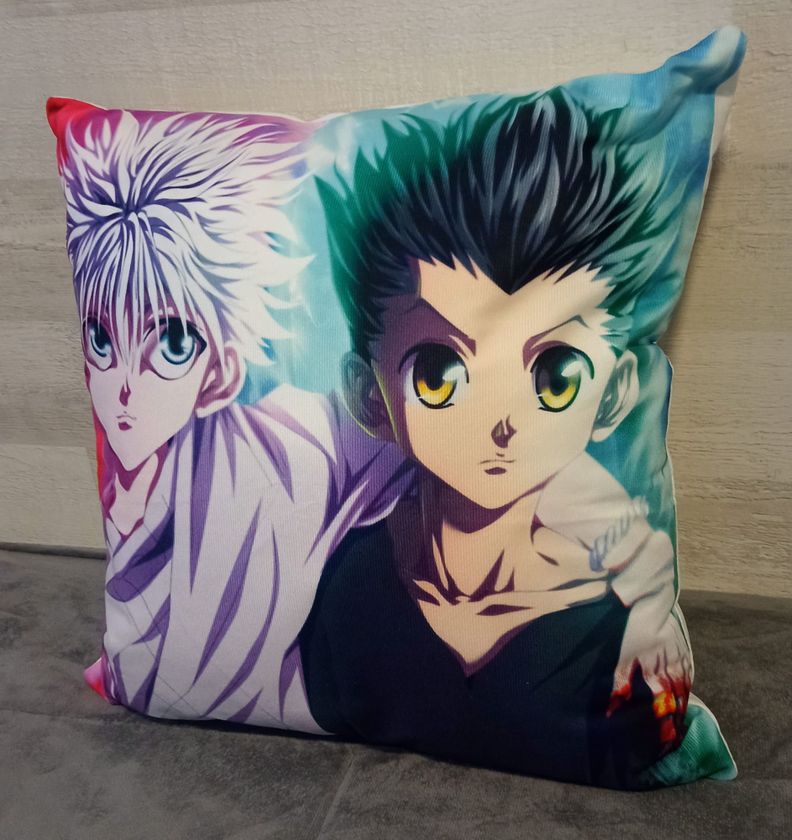Cojín Felpa 45x45 cm De Hunter x Gon y Killua Extra Suave-2