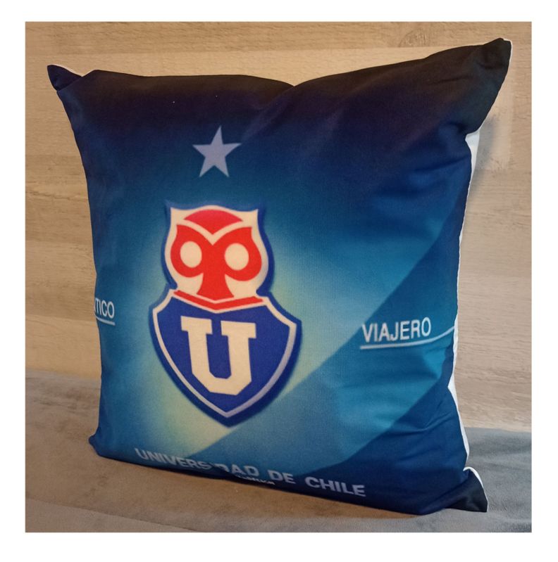 Cojín Felpa 45x45 cm Romántico Viajero U Extra Suave -1