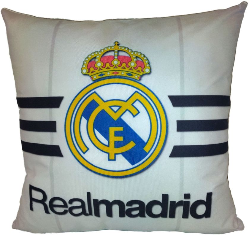 Cojín Felpa 45x45 cm De Real Madrid Extra Suave -0