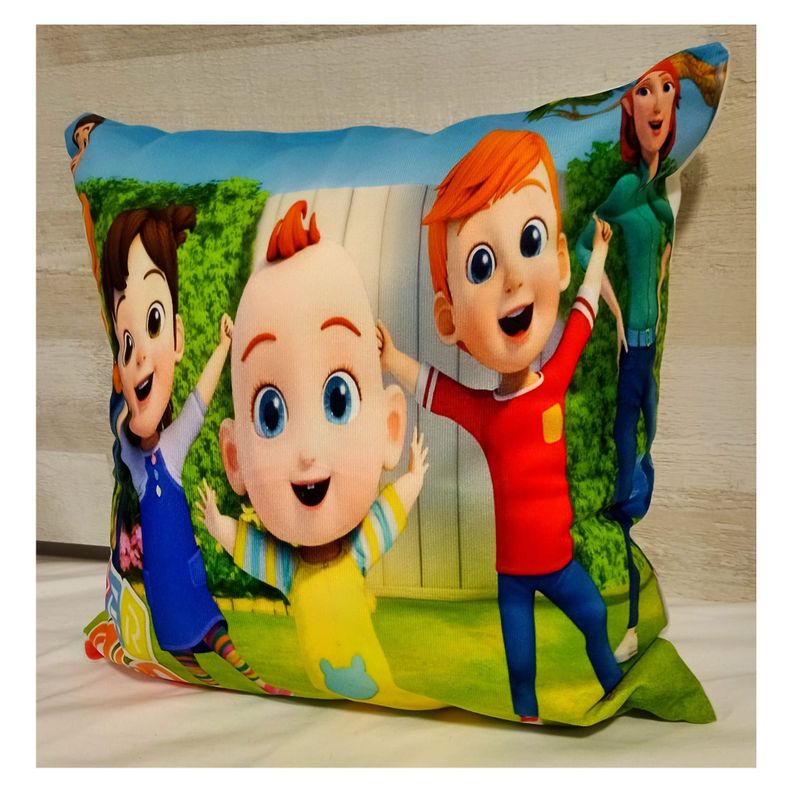 Cojín Felpa 45x45 cm De Super JoJo Bebe Extra Suave -2