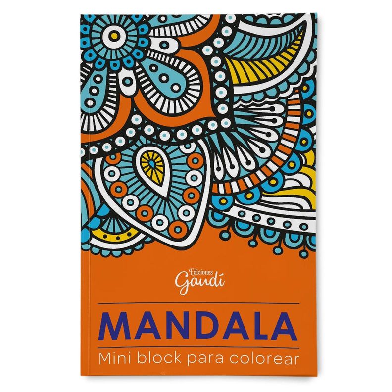 MANDALAS... MINI BLOCK DE COLOREAR-0