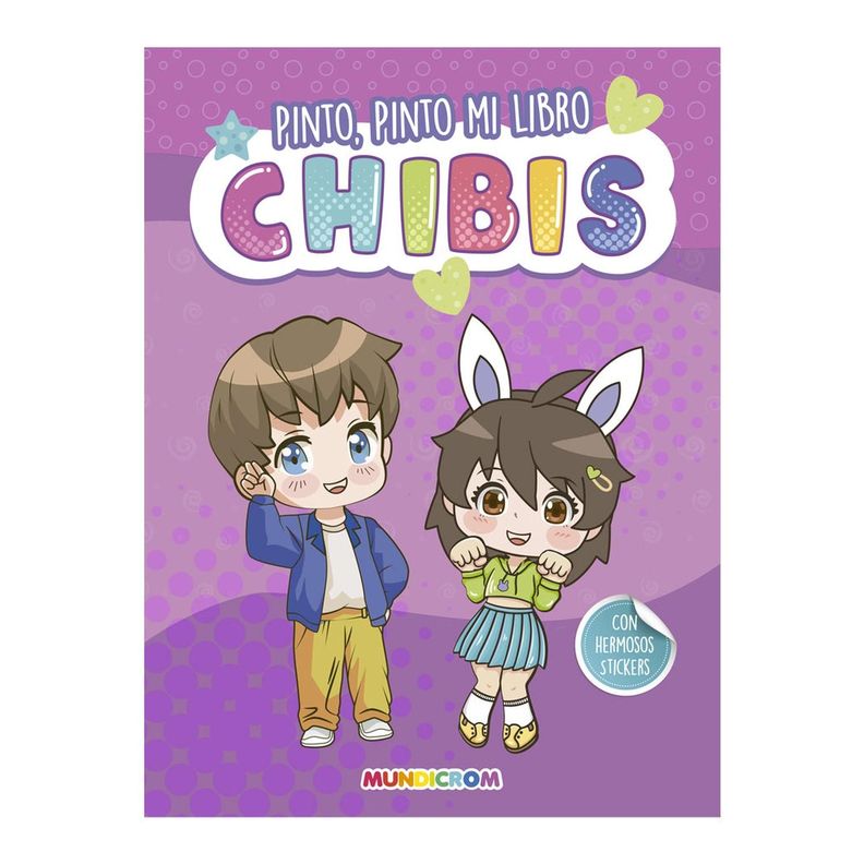 PINTO, PINTO MI LIBRO CHIBIS Blanco