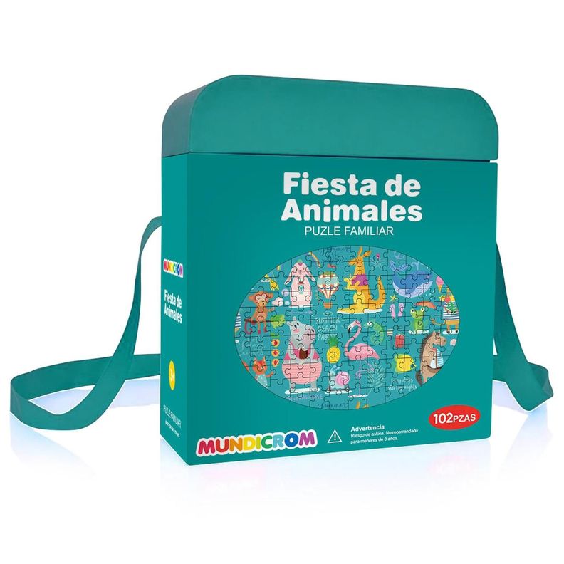 FIESTAS DE ANIMALES (102 PIEZAS) Blanco