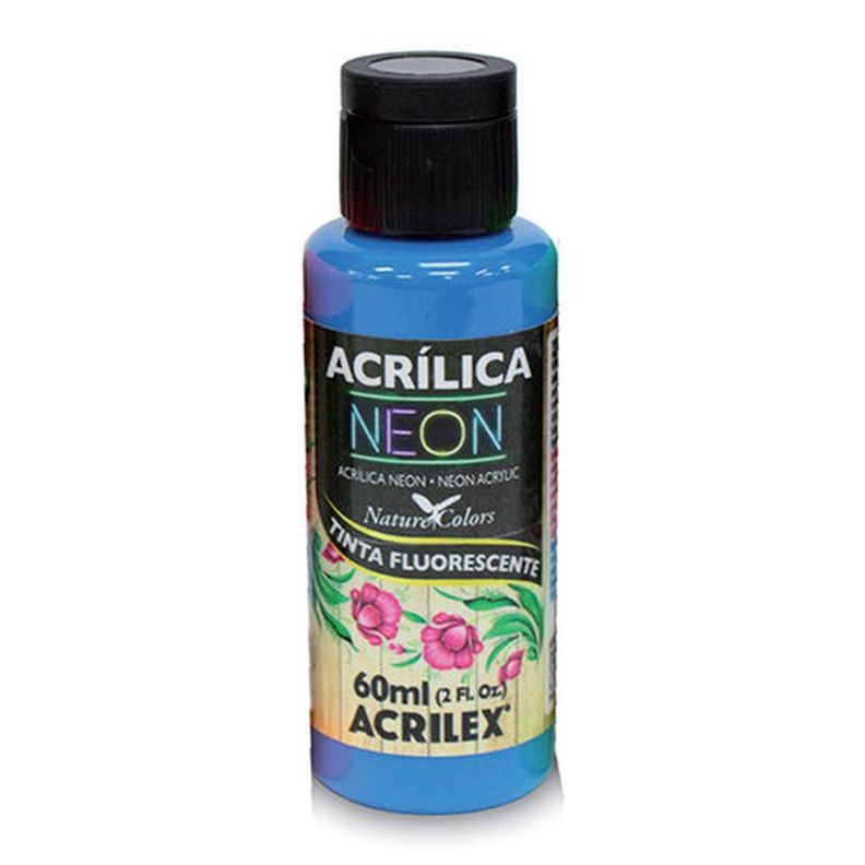 PINTURA ACRÍLICA NEON 60 ML Neon 3906 3960 Verde 101-5