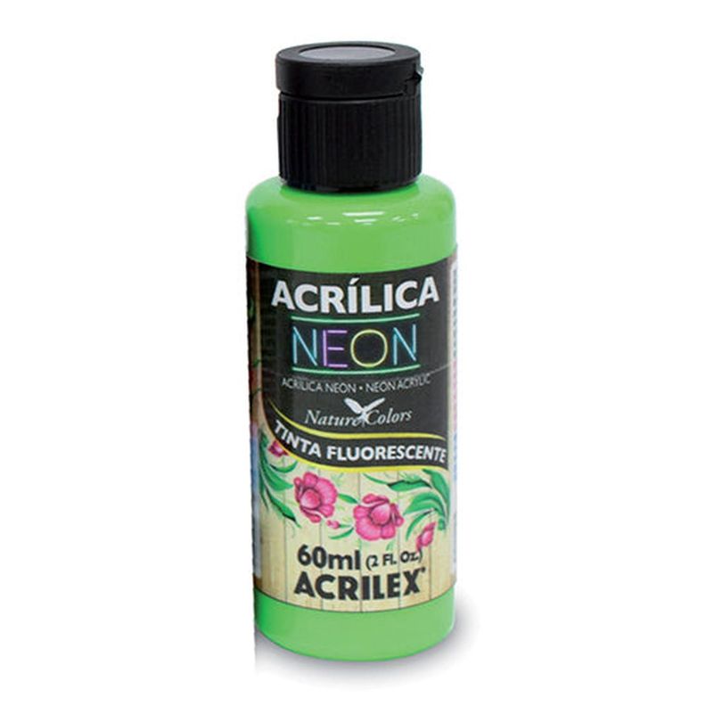 PINTURA ACRÍLICA NEON 60 ML Neon 3906 3960 Verde 101-0
