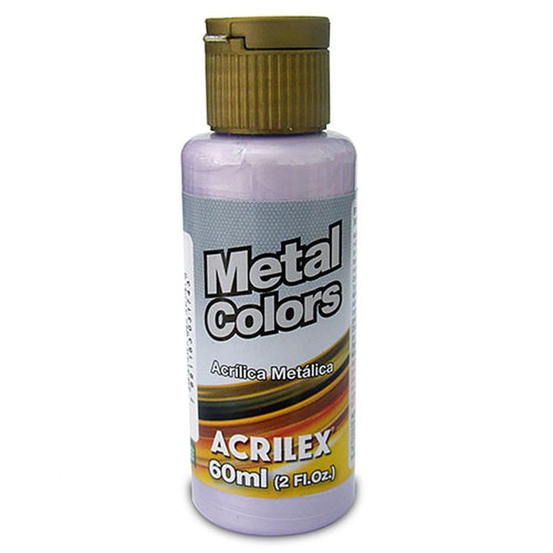 PINTURA ACRILÍCA METAL COLORS 60 ML Metal 3660 Aluminio 599-9