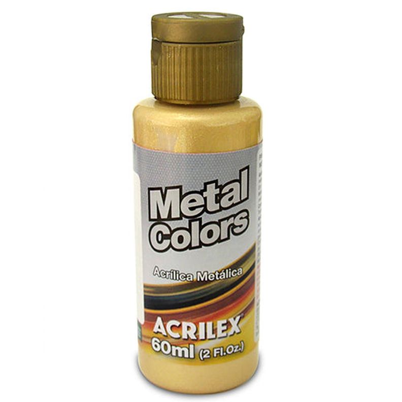 PINTURA ACRILÍCA METAL COLORS 60 ML Metal 3660 Aluminio 599-0