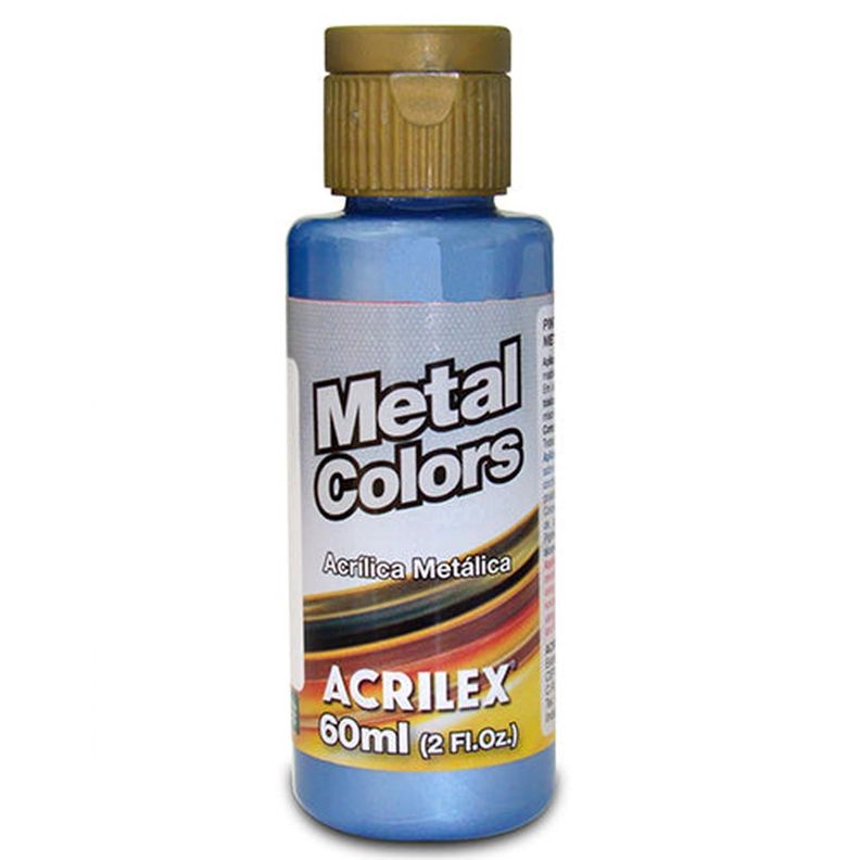 PINTURA ACRILÍCA METAL COLORS 60 ML Metal 3660 Aluminio 599-10