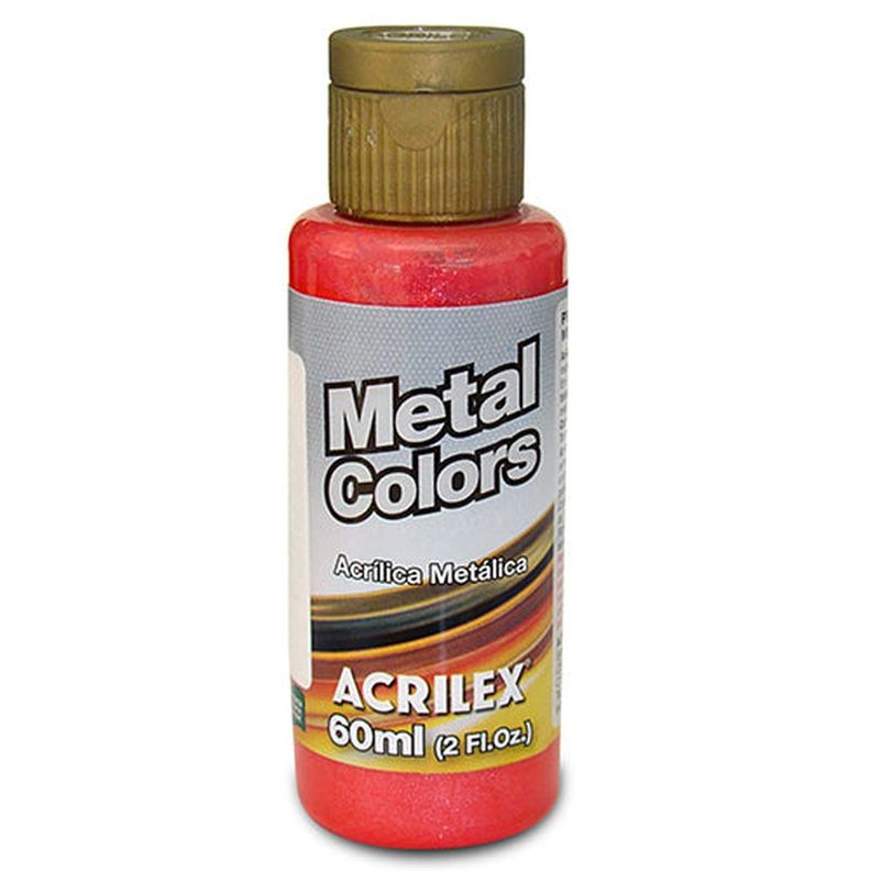 PINTURA ACRILÍCA METAL COLORS 60 ML Metal 3660 Aluminio 599-4