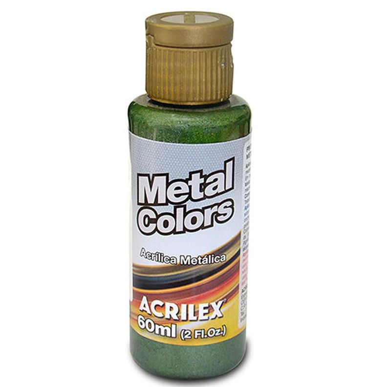 PINTURA ACRILÍCA METAL COLORS 60 ML Metal 3660 Aluminio 599-12