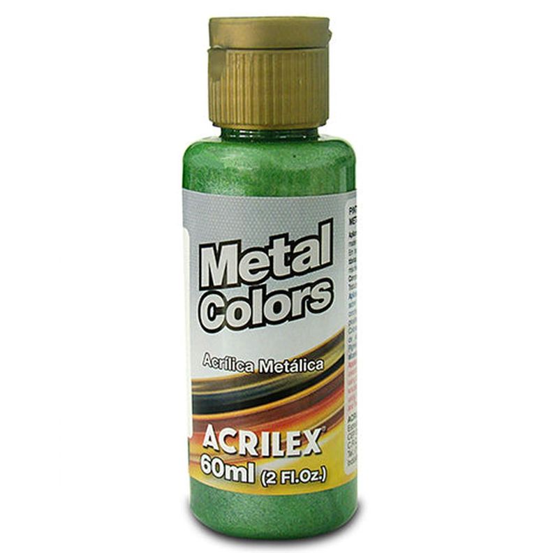 PINTURA ACRILÍCA METAL COLORS 60 ML Metal 3660 Aluminio 599-7