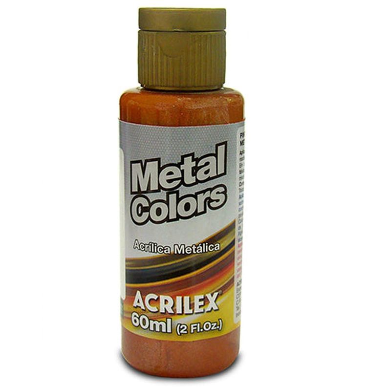 PINTURA ACRILÍCA METAL COLORS 60 ML Metal 3660 Aluminio 599-2