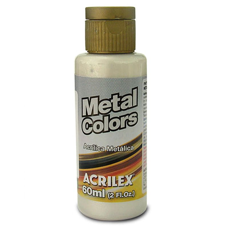 PINTURA ACRILÍCA METAL COLORS 60 ML Metal 3660 Aluminio 599-5