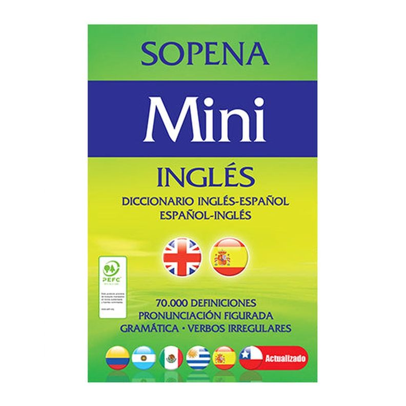 DICCIONARIO MINI INGLES ESPAÑOL-INGLÉS-0