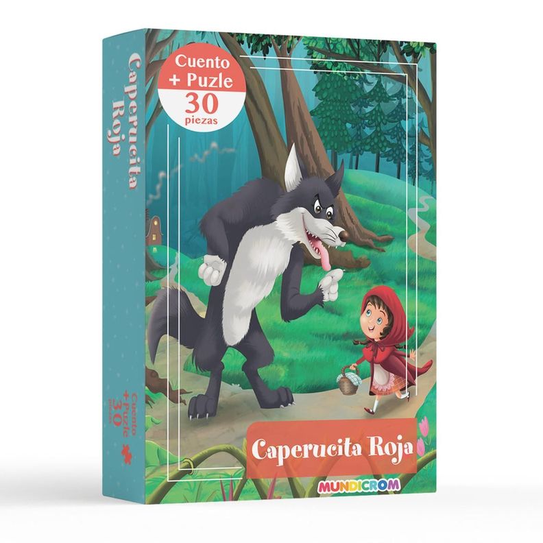 CAPERUCITA ROJA (30 PIEZAS) Blanco