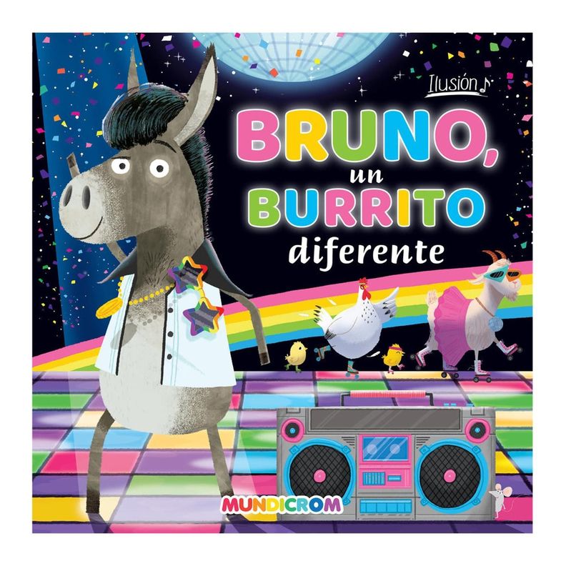 BRUNO UN BURRITO DIFERENTE Blanco
