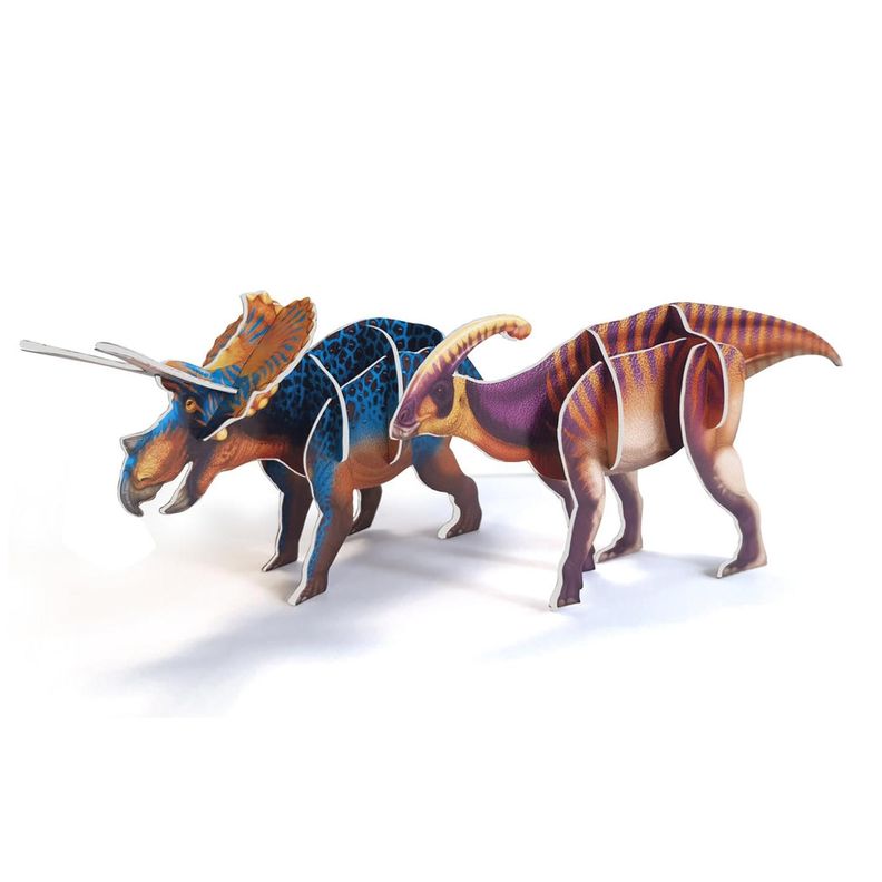 DINOSAURIOS... KIT DE CONSTRUCCIÓN + LIBRO-2