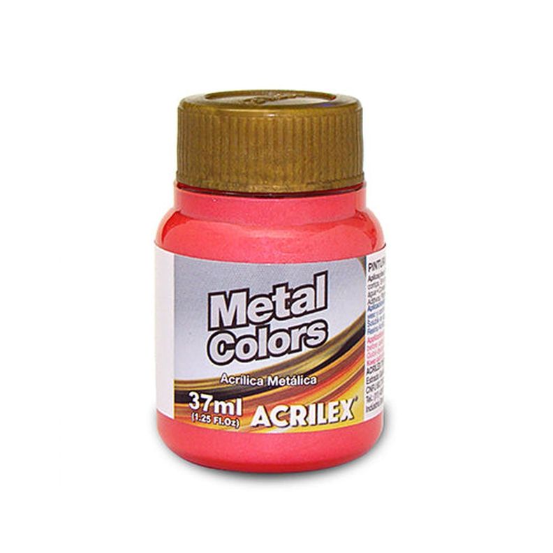 PINTURA ACRILÍCA METAL COLORS 37 ML Metal 3640 Dorado Solar 598-7