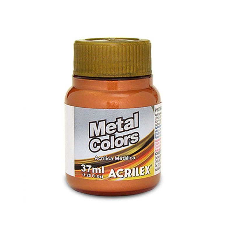 PINTURA ACRILÍCA METAL COLORS 37 ML Metal 3640 Dorado Solar 598-5