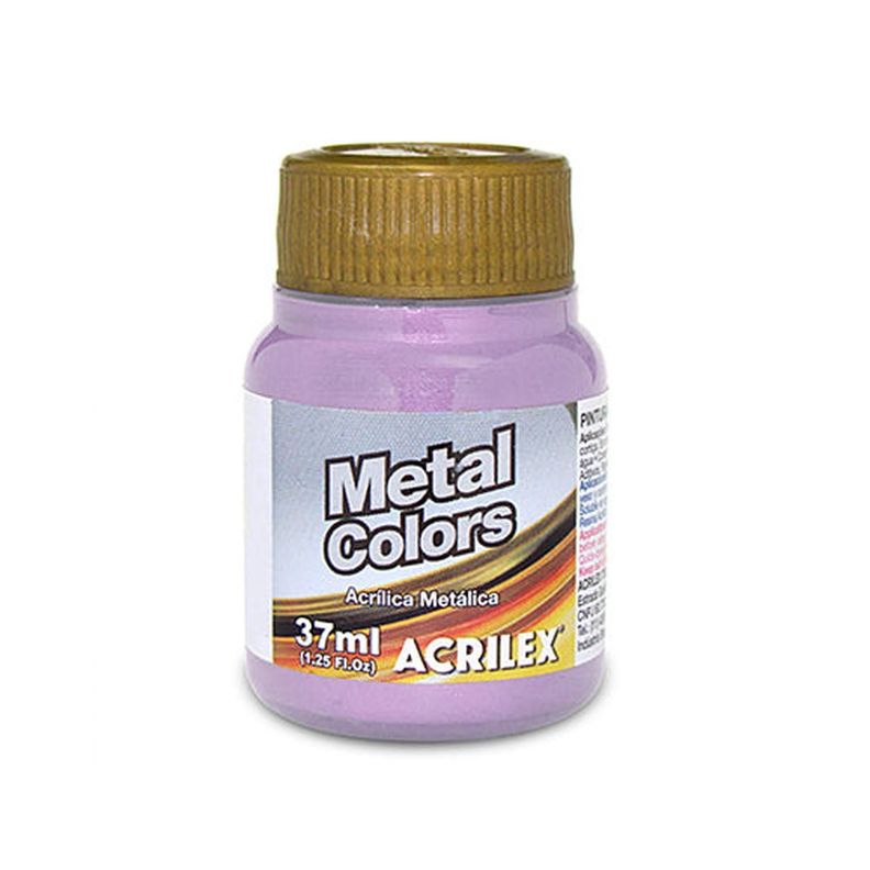 PINTURA ACRILÍCA METAL COLORS 37 ML Metal 3640 Dorado Solar 598-12